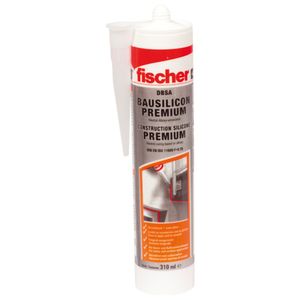 fischer Stavebný silikón DBSA 310ml transparentný