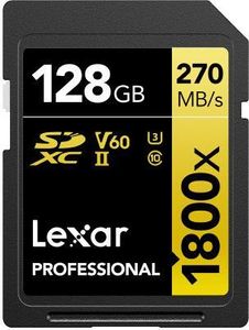 Lexar LSD1800128G-BNNNG Speicherkarte 128 GB SDXC UHS-II Klasse 10 (LSD1800128G-BNNNG)