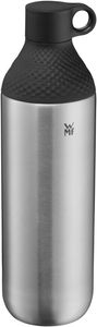 WMF Waterkant Trinkflasche Edelstahl 750ml, Edelstahlflasche Kohlensäure geeignet, Drehverschluss, auslaufsicher, BPA-frei