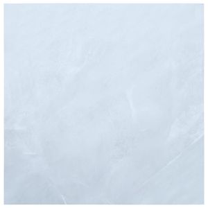 TOP! Laminat Dielen Selbstklebend 5,11 m² PVC Weißer Marmor Teppichböden Stilvoll Vom Hersteller Bodenfliesen für Büro Home♫Neu Möbel