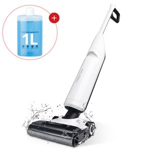 Roborock Flexi Lite Nass- & Trockensauger Selbstreinigendes, Leichtes Design, 50°C Heißlufttrocknung, mit Roborock 1000ml Bodenreiniger