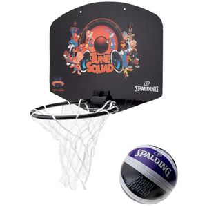 Spalding Mini Basketball Set Space Jam 79008Z,  Basketball-Rückwand, Unisex, Schwarz, Größe: One size