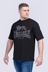Herren T-Shirt Oversize THRUMSTER Black/Anthracite XL Lonsdale