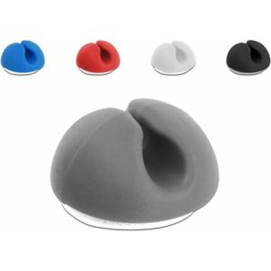 DELOCK Kabelhalter Mini Set 10 Stück farbig sortiert