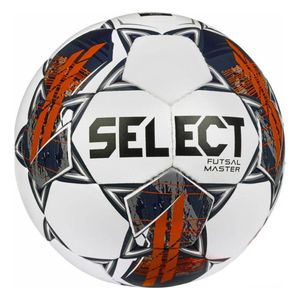 Select Futsal Master Grain FIFA Basic Ball MASTER WHT-NAV, Fußbälle, Unisex, Weiß, Größe: 4