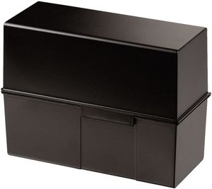 HAN Karteikasten 976-13 DIN A6 quer max. 400Karten PS schwarz
