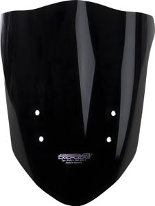 Szyba motocyklowa MRA KAWASAKI ER 6 N, ER650E, 2012-, forma T, czarna