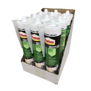 Pattex Baukleber Spiegelkleber Montagekleber Konstruktionskleber 12 x 280ml - weiß