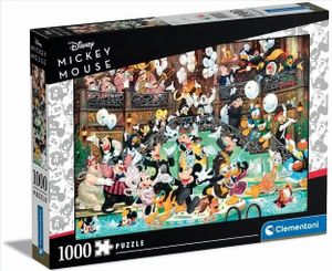 Clementoni 39472 Mickey 90 Jahre Celebration, 1000 Teile Puzzle