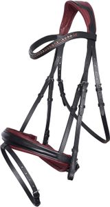 Imperial Riding Trensenzaum IRHFria Englisch Kombiniert Burgundy Cob