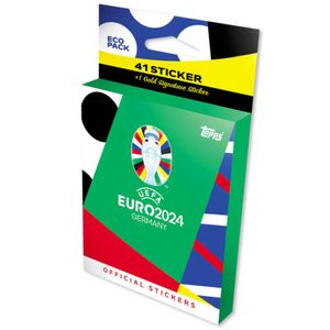 Topps UEFA EURO 2024 Sticker - Fußball EM Sammelsticker - 1 Eco Blister