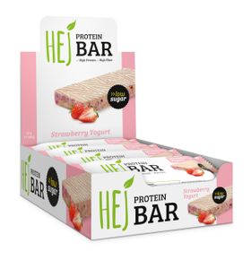 HEJ Bar | Proteinriegel | 12 x 60g | Strawberry Yogurt