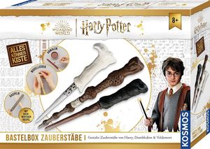 KOSMOS Harry Potter - řemeslná sada 3 hůlek pro děti od 8 let