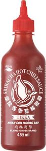 FLYING GOOSE Sriracha Chilisauce Tikka Style 455ml | scharfe Chilisauce TIKKA