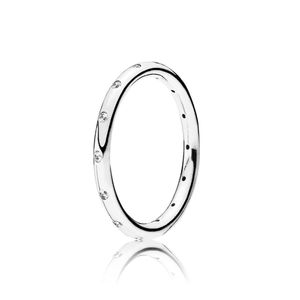 Pandora 190945CZ Prsten Droplet Silver Gr. 58