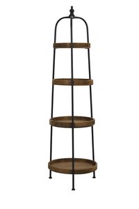 Light & Living - Etagere KARSON - Ø48x167cm - Braun