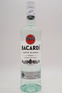 Bacardi Carta Blanca Superior White Rum Puerto Rico | 37,5 % vol | 0,7 l