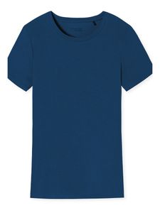 Schiesser T-Shirt unterziehshirt unterhemd kurzarm Mix+Relax navy 38