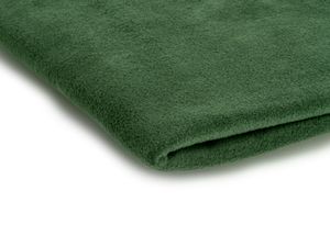Polárna flísová tkanina 200 g/m2 Lesná zelená 50 x 155 cm