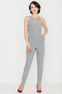 Lenitif Jumpsuit für Frauen Malmo K338 grau XL