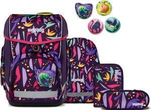 Ergobag Schulranzen-Set CUBO AmBärzonas 5-teilig, höhenverstellbar