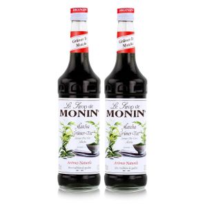 Monin Sirup Matcha grüner Tee 700ml - Cocktails, Kaffeesirup (2er Pack)
