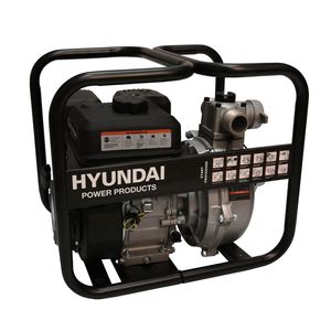 HYUNDAI Benzin-Wasserpumpe GWP57645 (500 L/Min, 30 m3/h, 2”/50 mm, 5.4 PS)