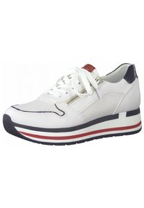 Marco Tozzi Sneaker low  Größe 39, Farbe: WHITE/NAVY COM