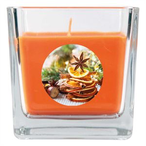 HS Candle "Weihnachten" Duftkerze im Bonbonglas - viele Motive zur Auswahl, Ideale Weihnachtsdeko zur Adventszeit