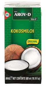 AROY-D Kokosmilch Kokosnussmilch | 500ml | Cocosmilch, Coconut Milk