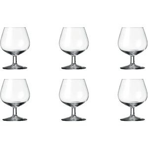 6 x Cognacschwenker, Cognacglas, Glas, transparent, 15cl
