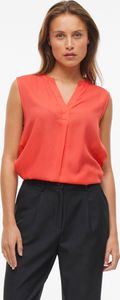 VILA Elegante ärmellose Bluse mit V-Ausschnitt Größe: 44 VILA Elegante ärmellose Bluse mit V-Ausschnitt Größe: 44