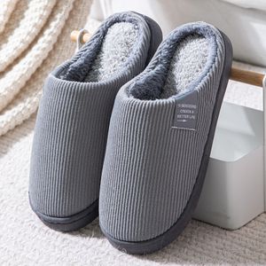 Hausschuhe Damen Plüsch hausschlappen, Warme Pantoffeln Damen Herren Slippers, Unisex Weiche hauslatschen für Herbst und Winter