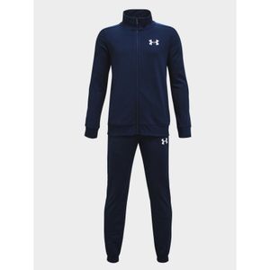 UNDER ARMOUR Knit Trainingsanzug Jungen 408 - academy/white S (127-137 cm)