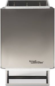 EOS Saunaofen 34A 6 kW CRS Edelstahl incl. Saunasteine - time4wellness Edition EOS Saunaofen 34A 6 kW CRS Edelstahl incl. Saunasteine - time4wellness Edition