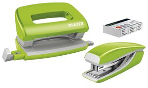 Leitz 5561-20-54 5561 Sada mini děrovačky NeXXt WOW - zelená metalíza