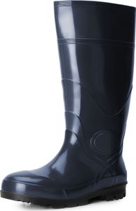 Ladeheid Herren PVC Gummistiefel LA-914 (Navy, 48 EU)