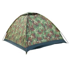 Doppelzelt Camping Wasserdicht 2 Personen Camouflage Trekking Zelt