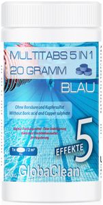 1 kg Pool Chlor Multitabs 5in1 20g BLUE