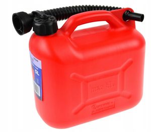 Kraftstoffkanister Kunststoff rot 5 Liter Benzinkanister Dieselkanister