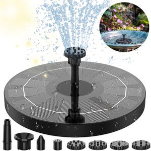 Solar Springbrunnen, Wasserspiel Springbrunnen, Solar Pumpe, Solarbrunnen Solar Teichpumpe Outdoor Wasserpumpe Solar Schwimmender