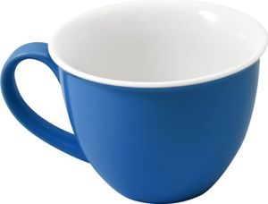 Flirt by R&B 063813 Doppio Jumbo-Obere / Kaffeetasse 350 ml, Porzellan, indigo-blau (1 Stück)