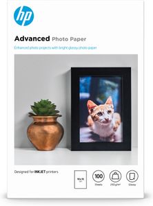 HP Q8692A 'HP Advanced Glossy Photo Paper'(10x15cm, 100 listů, 250 g/m2)