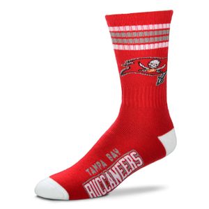 For Bare Feet NFL Socken - Stripe Deuce Tampa Bay Buccaneers