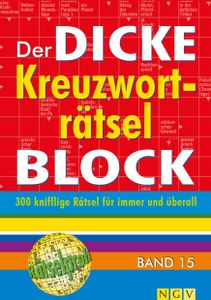 Der dicke Kreuzworträtsel-Block Band 15
