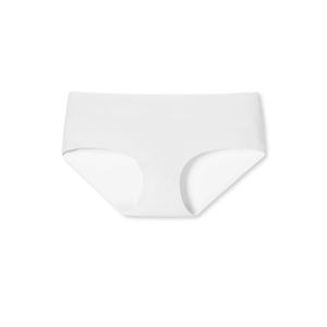 SCHIESSER Damen Panty, Invisible Cotton - Single Jersey, Nahtlos Weiß L (Large)