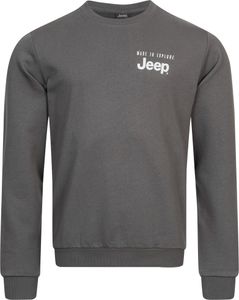 Jeep herren sweatshirt l - runder hals, baumwolle, outdoor Jeep herren sweatshirt l - runder hals, baumwolle, outdoor
