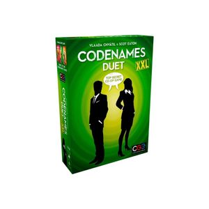 CZ208 - Codenames Duett XXL, Quizspiel, für 2 und mehr Spieler, ab 11 Jahren (DE-Ausg.)