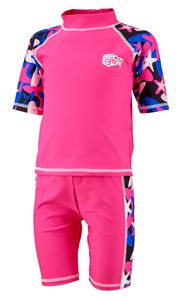 BECO SEALIFE Kinder Wassersport UV-Anzug 50+ 2-teilig Größe 152/158 pink