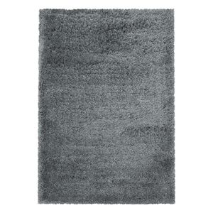 80x250 cm Kusový koberec Fluffy Shaggy 3500 light grey